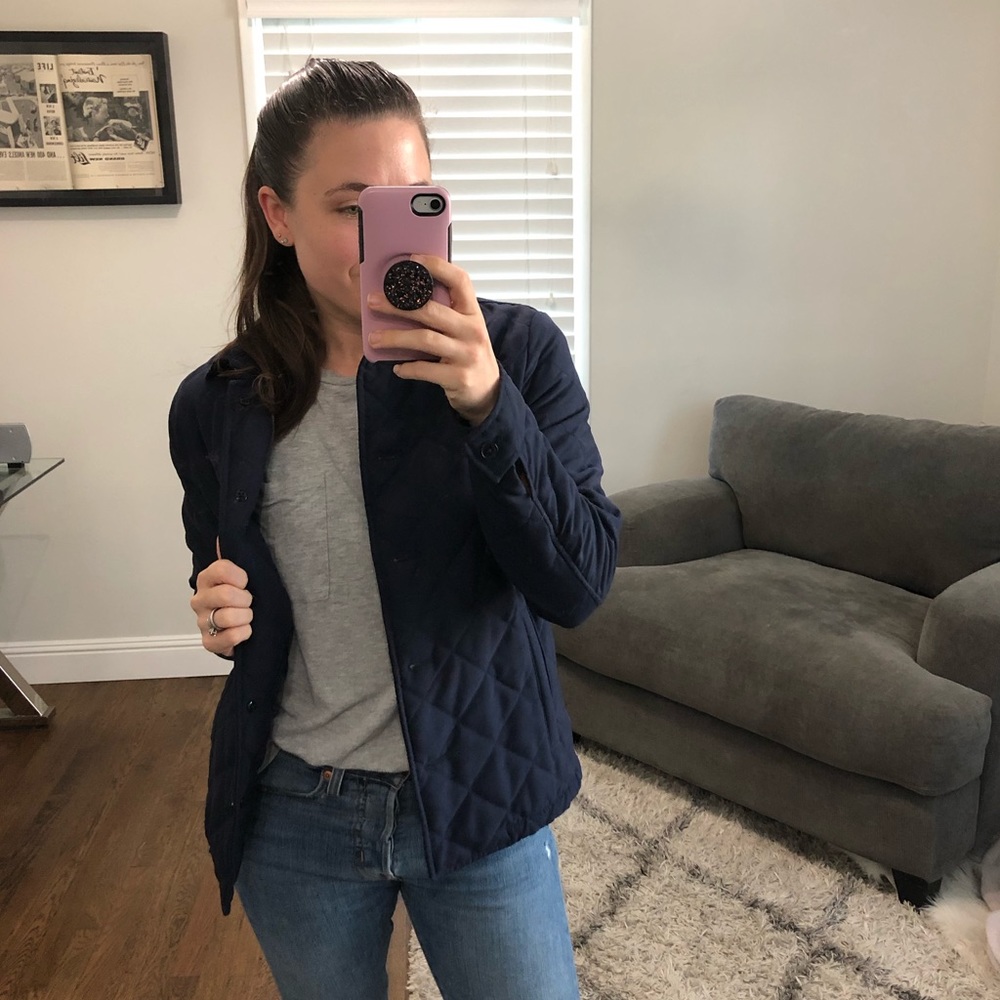 Polo Ralph Lauren navy quieted jacket - S